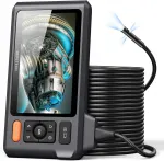 Endoskoopkaamera 15M, kolmekordne objektiiv, 5'' IPS, 1080P, IP67, LED