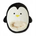 Jalamisoojendaja Pingu, valge ja must, pol&uuml;ester, Balvi
