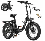Kokkupandav elektriline jalgratas VITILAN U3, 1056W, 13Ah, 45 km/h, 120 km, 20"x3.0"