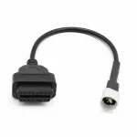 Yamaha mootorrataste OBD2 3-pin diagnostikaadapter (16 kontakti)