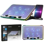 S&uuml;learvuti jahutusalus metallist, kuni 19", 2x USB, LED