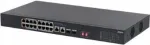 V&otilde;rgul&uuml;liti Dahua S3218 16ET, 16 PoE porti, 2 Combo, 135 W, r&auml;kki paigaldatav