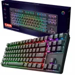 Mehaaniline m&auml;nguklaviatuur TRUST GXT 864 Cada, TKL, RGB, 87 klahvi