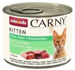 Animonda Carny konserv kassipoegadele veise-, kana- ja k&uuml;&uuml;likulihaga, 200 g