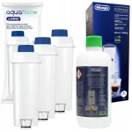 Delonghi AquaFloow 3x kohvimasina filter ja Delonghi katlakivieemaldaja