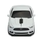 Juhtmevaba hiir Ford Mustang, valge, auto kujuline