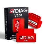 Diagnostikaliides ELM327 Bluetooth OBD2 Android 24DIAG V201