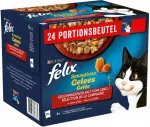 Felix m&auml;rg kassitoit lihaga želees, komplekt, 24 x 85 g