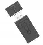 Traadita adapter 8BitDo Adapter 2, must, sobib Xboxile ja Sony puldile, Switchile, PC-le