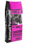 KENNELS' FAVOURITE koeratoit lambalihaga ja riisiga, 20 kg, 23/11 + kingitus