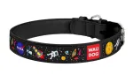 Nahast suur koera kaelarihm WAUDOG L, 38&ndash;49 cm
