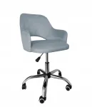 Milano BL06 kontoritool hallikas sinine ratastega