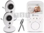 Beebimonitor LIONELO BABYLINE 5.1 video, valge