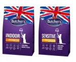 Kassidele m&otilde;eldud s&ouml;&ouml;ta BUTCHER'S Functional Sensitive, tundlikele kassidele, 2 x 800 g