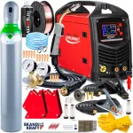 WELDMAN MIG 235 LCD keevitusmasin 3in1, MMA, TIG, alumiiniumile, topeltimpulsiga