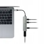 USB-C HDMI hub XTORM Worx, 4 porti, &uuml;hilduv MacBooki, Samsungi, Delli, Asuse ja Lenovo'ga