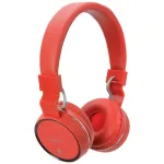 Juhtmevabad Bluetooth k&otilde;rvaklapid AV:link PBH-10, punased, SD kaardi pesa