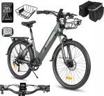 Elektrijalgratas Samebike RS-A01Pro-T 500W 15Ah, kuni 32 km/h, korviga