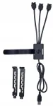 Sisemine USB jagaja LIAN LI PW U2TPAB, 3x USB 2.0, 9 kontaktiga, must