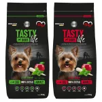 TASTY DOGS LIFE kuivkoeratoit v&auml;ikestele t&otilde;ugudele lambaliha 1,5 kg + veiseliha 1,5 kg