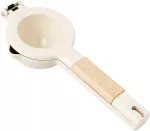 Tsitrusviljade mahlapress valgest ABS-plastikust, puidust ja tsingi sulamist