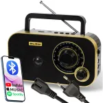 K&ouml;&ouml;giraadio retro Bluetooth USB SD 230V R6 patareidega antenniga