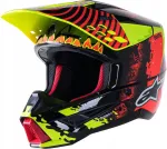 Alpinestars SM-5 SOLAR FLARE mootorratturi kiiver, suurus XXL