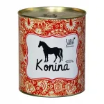 Saba koerakonservid hobuseliha, 100% liha, 850 g