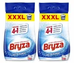 BRYZA 4in1 pesupulber valgetele riietele, 2 x 8,45 kg, 260 pesukorda