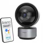 Arenti DOME1-N sisevalvekaamera 5MP, &ouml;ise n&auml;gemise ja AI j&auml;lgimisega, p&ouml;&ouml;ratav