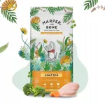 Koeratoit HARPER & BONE kalkuniliha, pardiliha, kanaliha ja k&ouml;&ouml;giviljadega, 2 kg