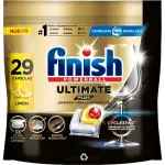 N&otilde;udepesutabletid Finish Ultimate Plus All in One, sidrunil&otilde;hnaline, 29 kapslit