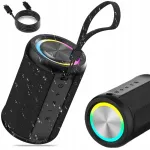 Juhtmevaba Bluetooth 5.0 k&otilde;lar USB, AUX, MP3, RGB-valgustusega BLACK POWER