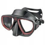 Sukeldumismask Seac Extreme 50, must-punane, silikoon