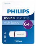Philips FM64FD70B USB-m&auml;lupulk 64 GB, USB 2.0, valge, 10 tk komplekt