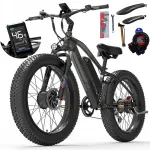 LANKELEISI elektrijalgratas, 2000W, 51 km/h, 20Ah, h&uuml;draulilised pidurid