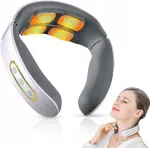 Kaela ja k&auml;te soojendusega shiatsu massaažija, 6 režiimi, valge