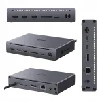 Dokk UGREEN Maxidok U712 Thunderbolt 5, 120Gbps, 8K, PD, Ethernet
