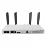 Ruuter ja l&uuml;liti MikroTik CRS418-8P-8G-2S+5axQ2axQ-RM, WiFi AX3600
