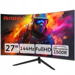 AIWA 27" m&auml;ngumonitor 1920x1080 144Hz HDMI kumer raamita