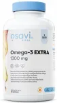 Toidulisand Osavi OMEGA-3 EXTRA VITA 1300mg sidruni maitsega, 180 kapslit