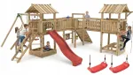 Laste liivakast libedaga ja 2 kiiguga SQUARE TOYS XXL