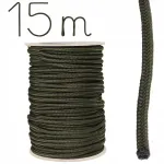 Dominator Paracord k&ouml;is, 7 mm, 7 sisujuhet, kuni 400 kg, oliiviv&auml;rvi, 15 m