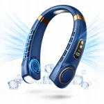 Kaasaskantav kaela ventilaator LED, 1800mAh, 5 kiirust