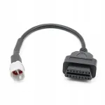 Diagnostikaadapter OBD2 4 pin Yamaha mootorratastele