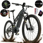 Elektrijalgratas LANKELEISI GT800, 48V 20Ah SAMSUNG aku, kuni 48 km/h, keskmine BAFANG mootor