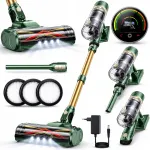 Juhtmevaba vertikaalne tolmuimeja Laresar V12, 600 W, 65 kPa, 60 min, LED, 3 HEPA filtrit