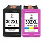 HP 302XL tindikassetid, sobivad DeskJet 1110, 2130, 3630, Envy 4520, OfficeJet 4650, 3830, 5200