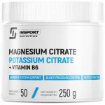 Elektrol&uuml;&uuml;did INSPORT Magneesium Kaalium B6 250 g ilma suhkruta
