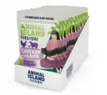Animal Island niiske kassitoit lambaliha ja kanaga puljongis, 12 x 85 g